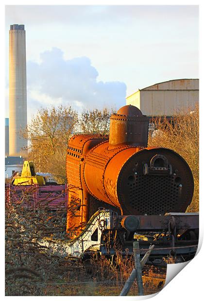 disused Print by Oxon Images