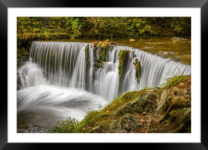 STOCK GYHLL FALLS Framed Mounted Print by Kevin Elias