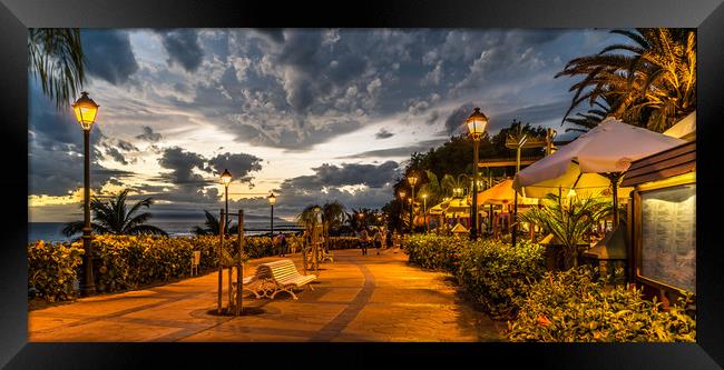 Costa Adeje lovely and relaxing Framed Print by Naylor's Photography