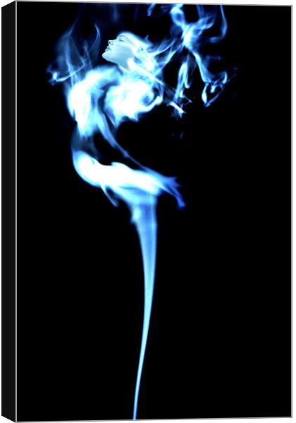 Smoking Hot Canvas Print by Ashley Allen