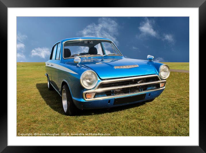 Ford Cortina Mark 1 Framed Mounted Print by Kevin Maughan