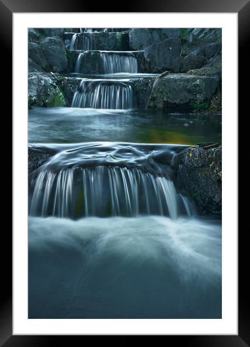 The Water Steps                                Framed Mounted Print by jason jones