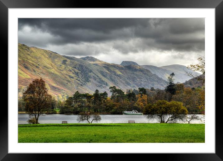 Ullswater Framed Mounted Print by Sarah Couzens