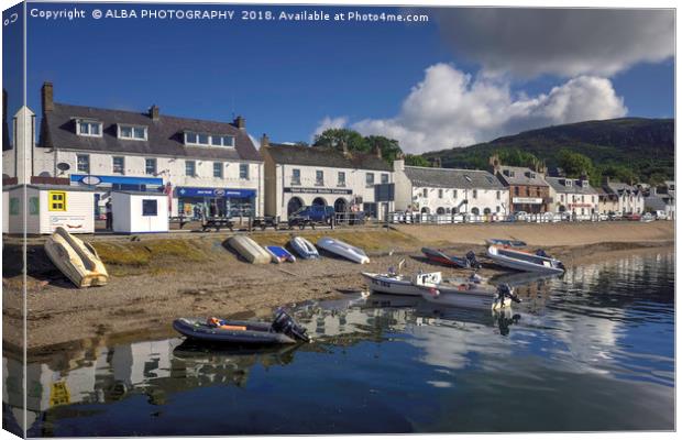 Ullapool, North West Highlands, Scotland Canvas Print by ALBA PHOTOGRAPHY