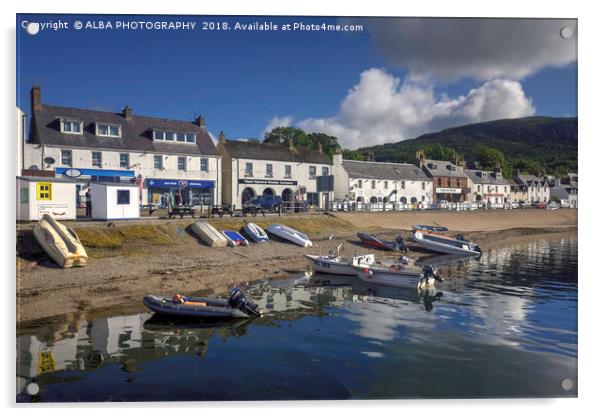 Ullapool, North West Highlands, Scotland Acrylic by ALBA PHOTOGRAPHY