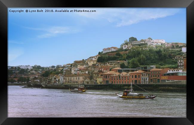 Porto River Douro Framed Print by Lynn Bolt
