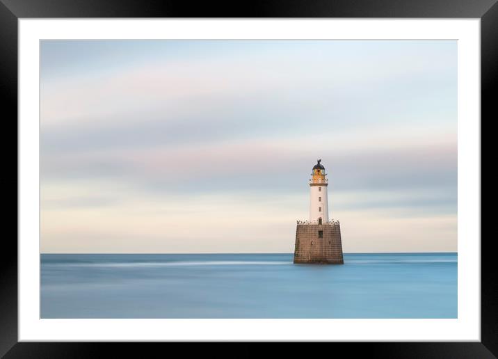 Rattray Head Lighthouse  Framed Mounted Print by Robert McCristall