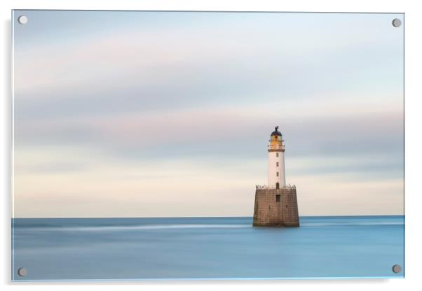 Rattray Head Lighthouse  Acrylic by Robert McCristall