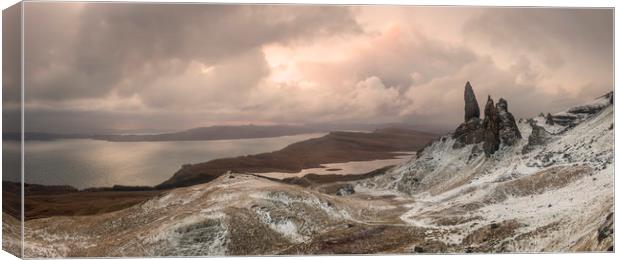 The old man of Storr Canvas Print by Robert McCristall