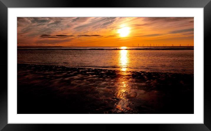 moody Framed Mounted Print by sue davies