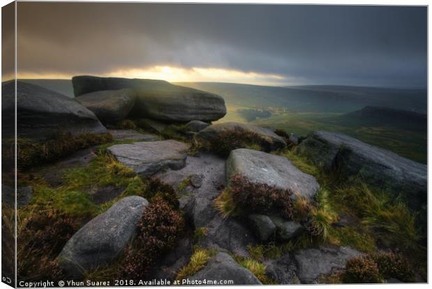 Higger Tor 18.0 Canvas Print by Yhun Suarez