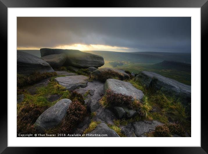 Higger Tor 18.0 Framed Mounted Print by Yhun Suarez