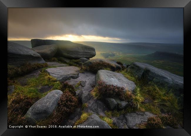 Higger Tor 18.0 Framed Print by Yhun Suarez