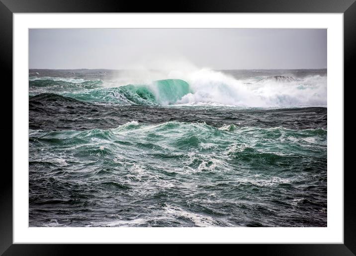 Deep Sea Framed Mounted Print by Svetlana Sewell