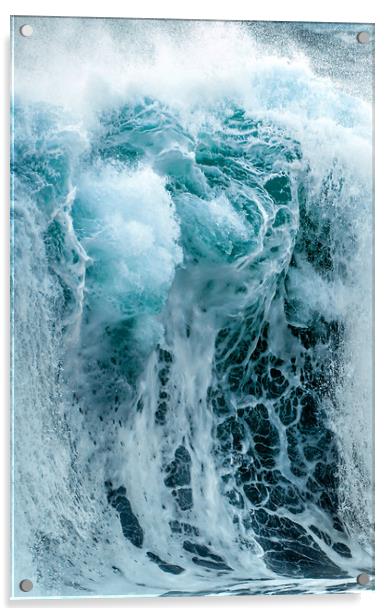 Huge Wave Acrylic by Svetlana Sewell