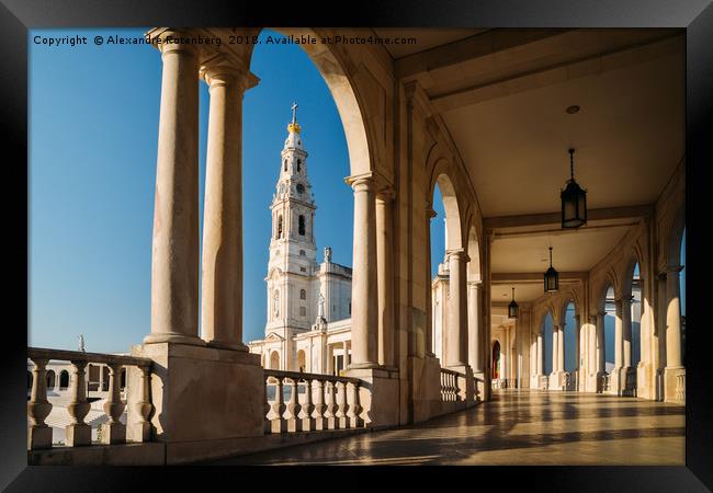 Sanctuary of Fatima, Portugal Framed Print by Alexandre Rotenberg