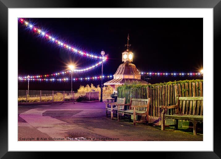Bandstand at Broadstairs  Framed Mounted Print by Alan Glicksman