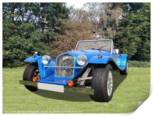 The Classic Marlin Cabrio Kit Car Print by Kevin Maughan