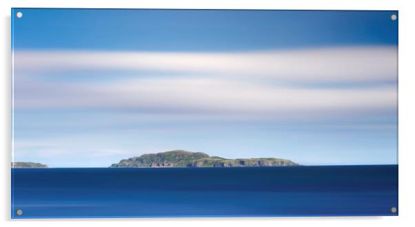 Sanda Island Acrylic by Robert McCristall