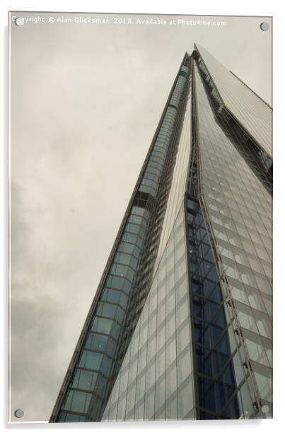 The Shard London Acrylic by Alan Glicksman