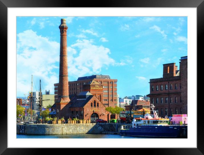 the pumphouse Framed Mounted Print by sue davies