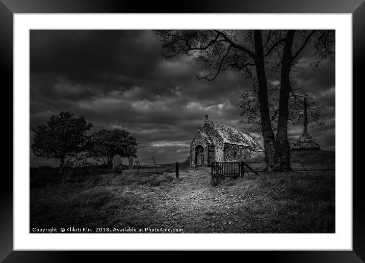 Kirkmadrine Church Framed Mounted Print by Angela H