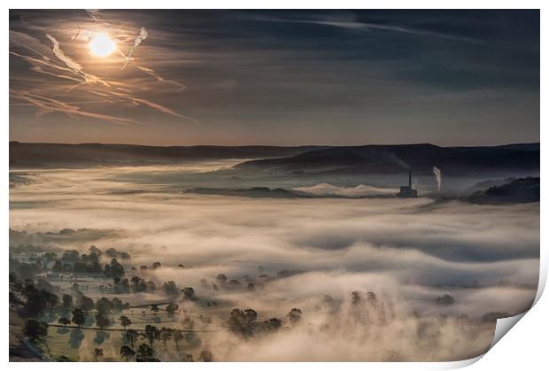 Hope Valley Inversion #2 Print by Paul Andrews