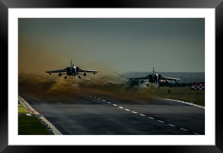 Take off  Framed Mounted Print by Alan Sinclair
