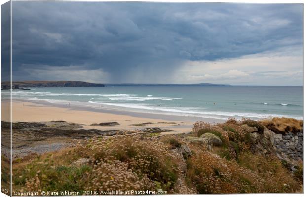 Summertime Storm Canvas Print by Kate Whiston