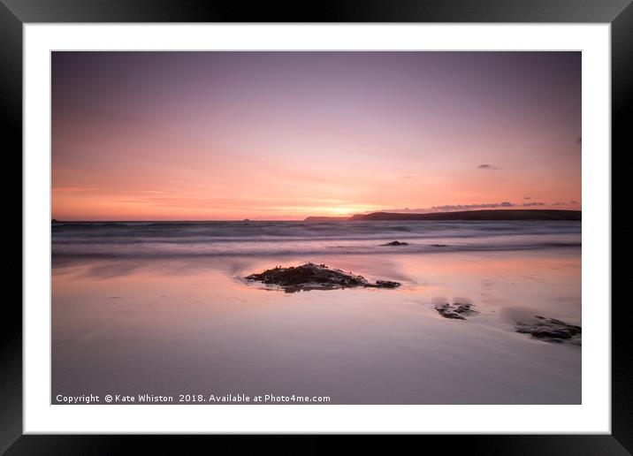 Before The Sun Framed Mounted Print by Kate Whiston