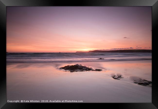 Before The Sun Framed Print by Kate Whiston