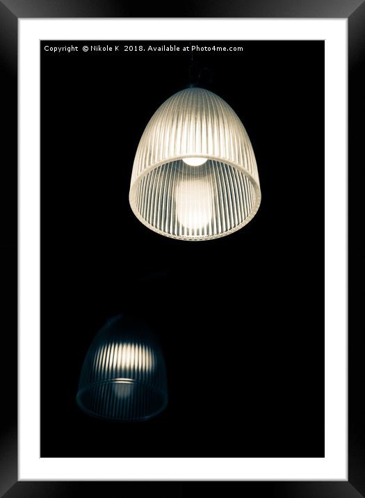 Light in the dark Framed Mounted Print by NKH10 Photography
