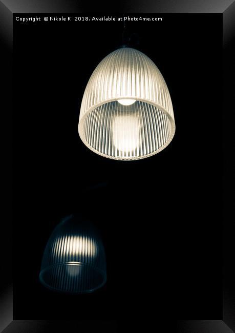 Light in the dark Framed Print by NKH10 Photography