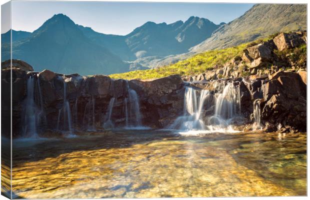 The Fairy Pools, Isle of Skye Canvas Print by Derek Beattie