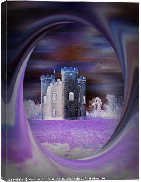 Castle Canvas Print by Heather Goodwin