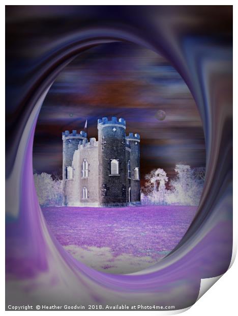 Castle Print by Heather Goodwin