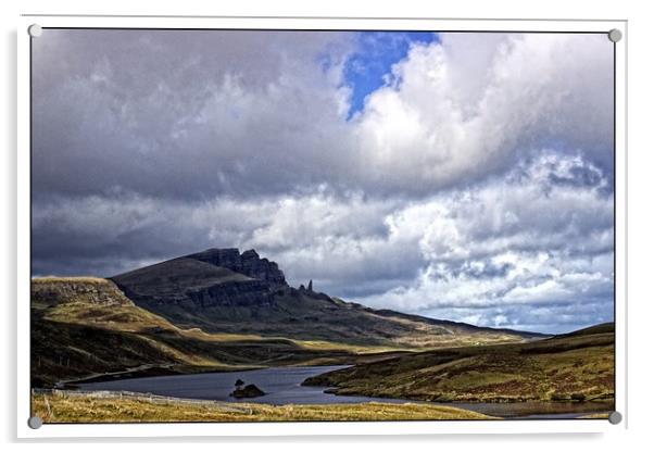 The Storr,Isle of Skye Acrylic by jane dickie