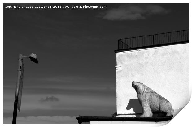 Whitby Bear Print by Cass Castagnoli