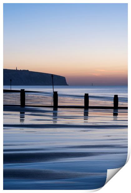 Isle of Wight Sunrise Print by Graham Custance