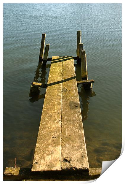 The Jetty Print by graham young