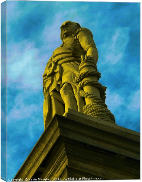 Admiral Lord Collingwood Monument Canvas Print by Kevin Maughan