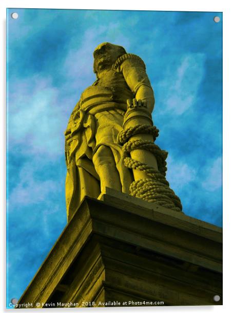 Admiral Lord Collingwood Monument Acrylic by Kevin Maughan