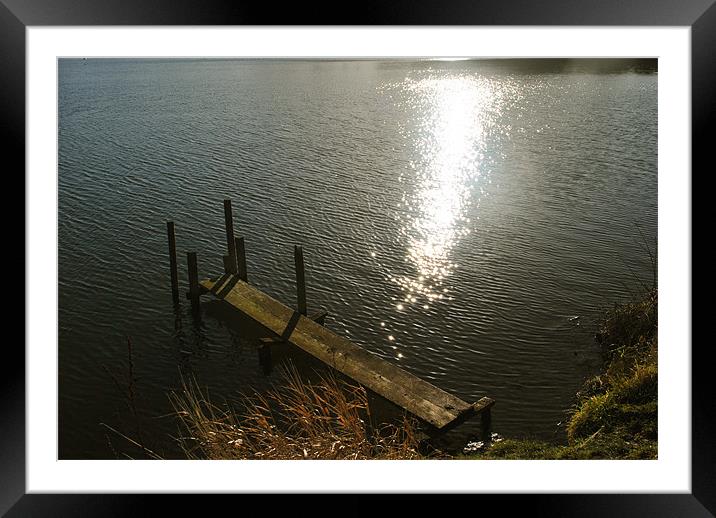 The Jetty (2) Framed Mounted Print by graham young