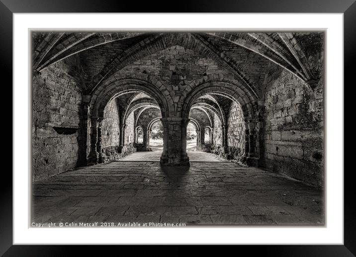 The Chapter House Framed Mounted Print by Colin Metcalf