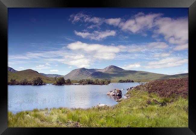 Rannoch Moor Framed Print by Sam Smith