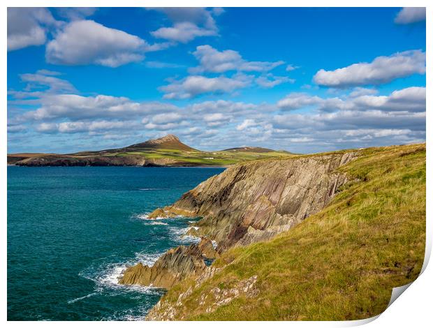 Whitesands Bay, Pembrokeshire, Wales. Print by Colin Allen
