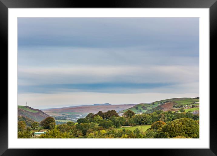 The Brecon Beacons Trinity Framed Mounted Print by Steve Purnell