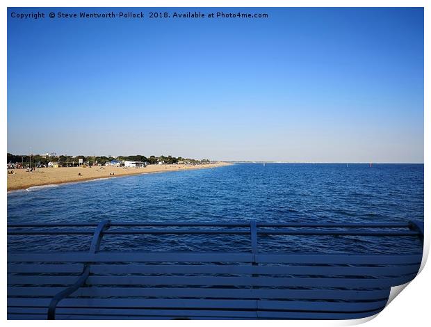 Southsea Seafront Print by Steve WP