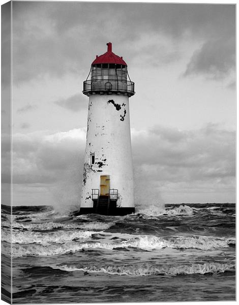 Stormy Day. Canvas Print by Roy Barry