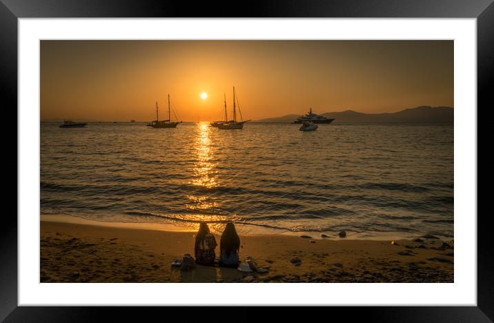 WATCHING Framed Mounted Print by Naylor's Photography